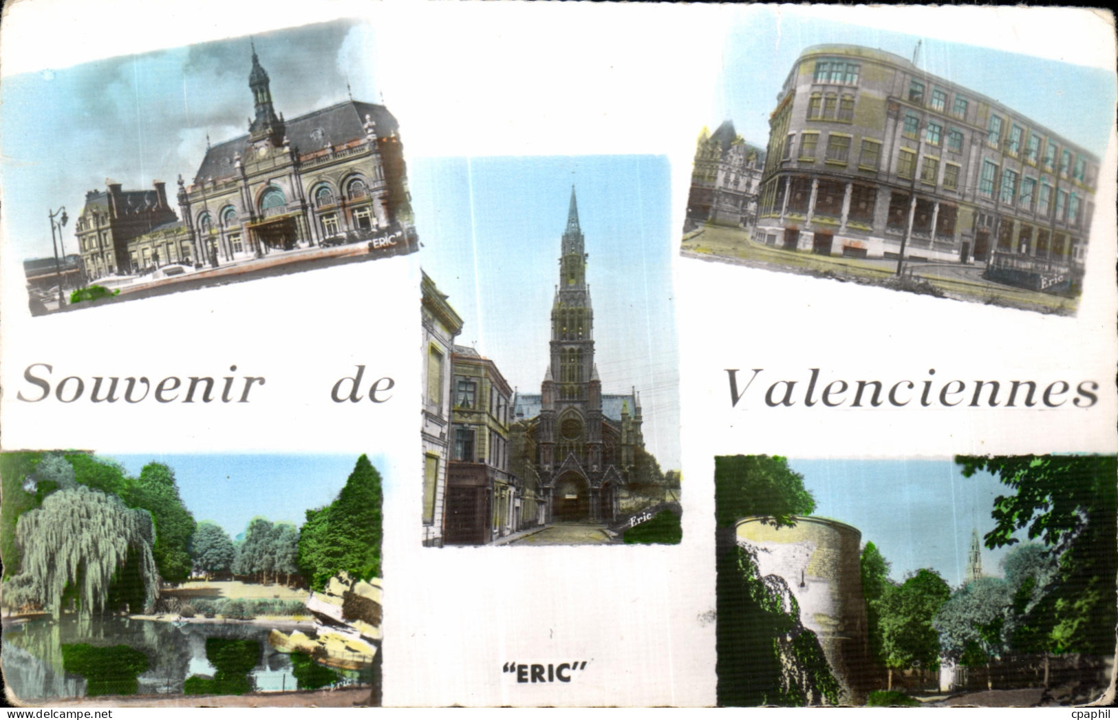 CPA Souvenir de Valenciennes