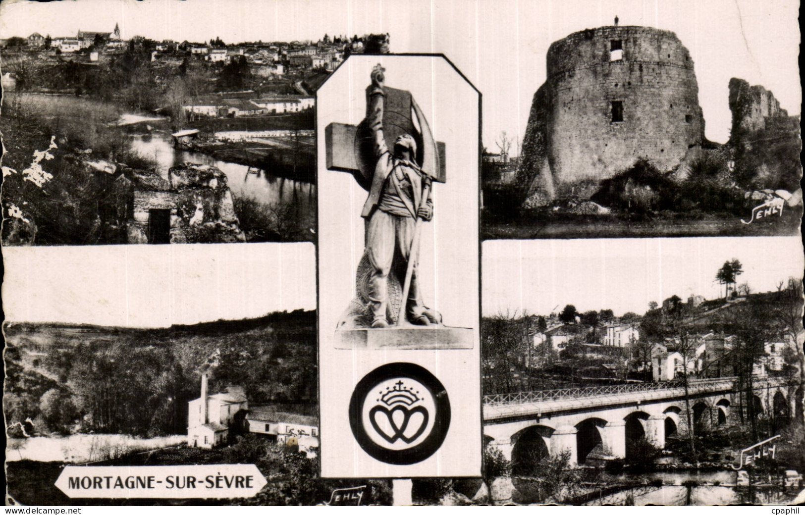 CPA Souvenir de Vendee La suisse vendeenne Mortagne sur Sevre
