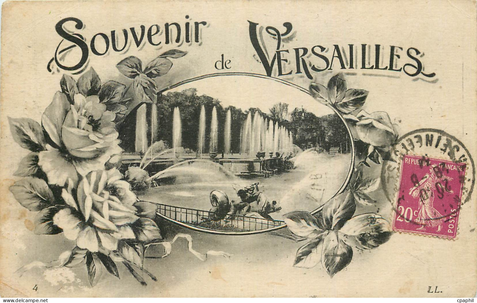 CPA Souvenir de Versailles