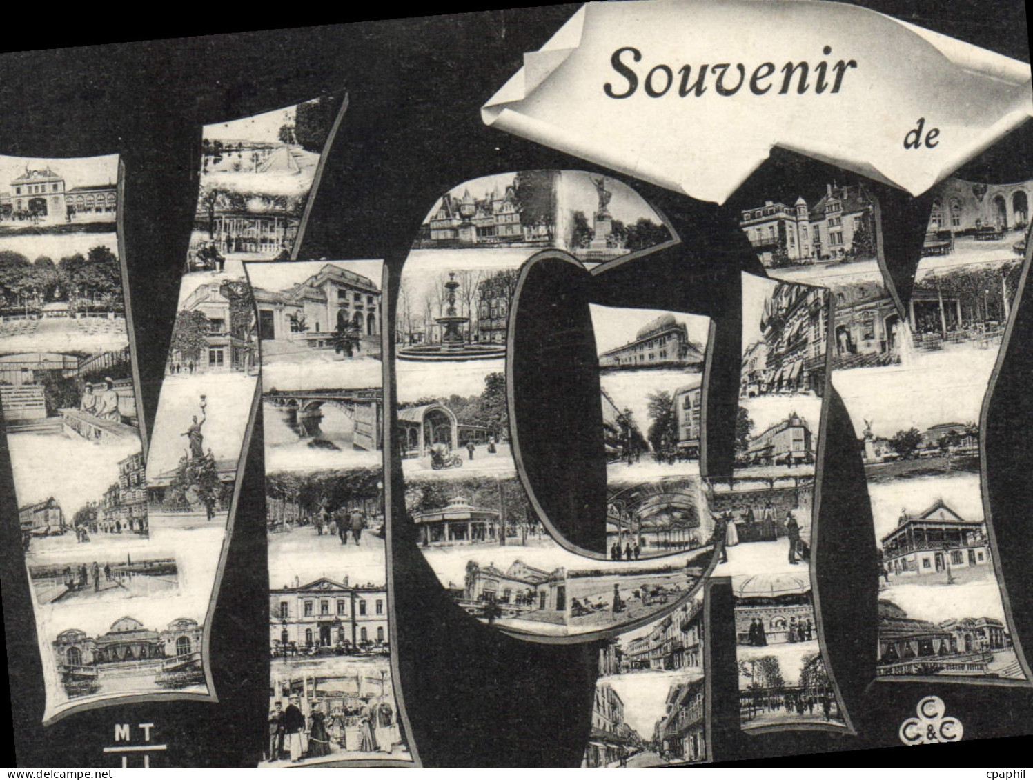 CPA Souvenir de Vichy