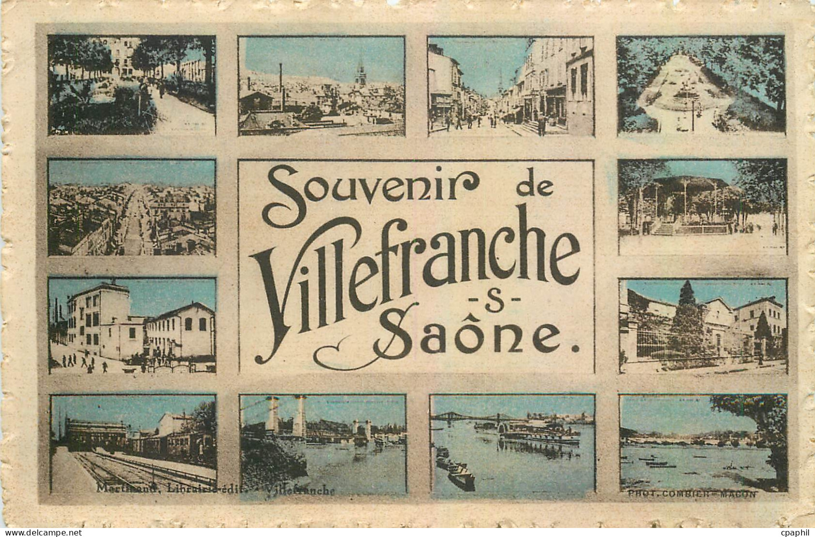 CPA Souvenir de Villefranche sur Saone