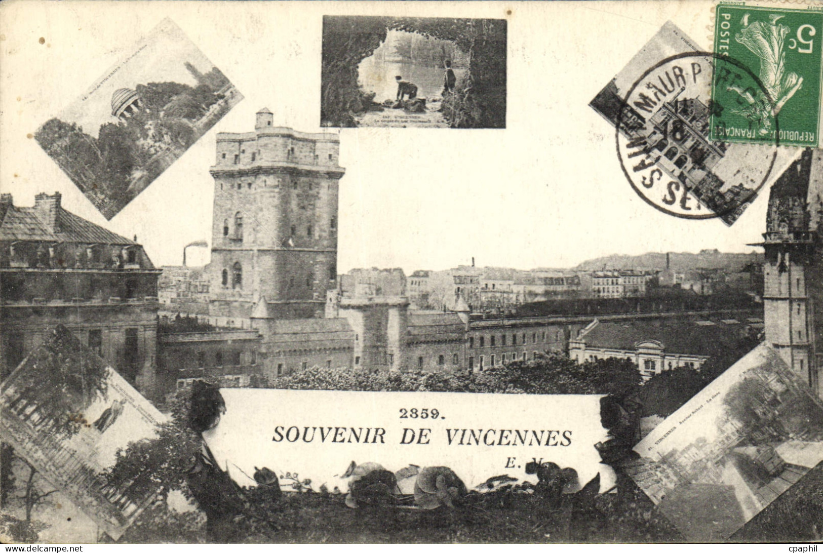 CPA Souvenir de Vincennes