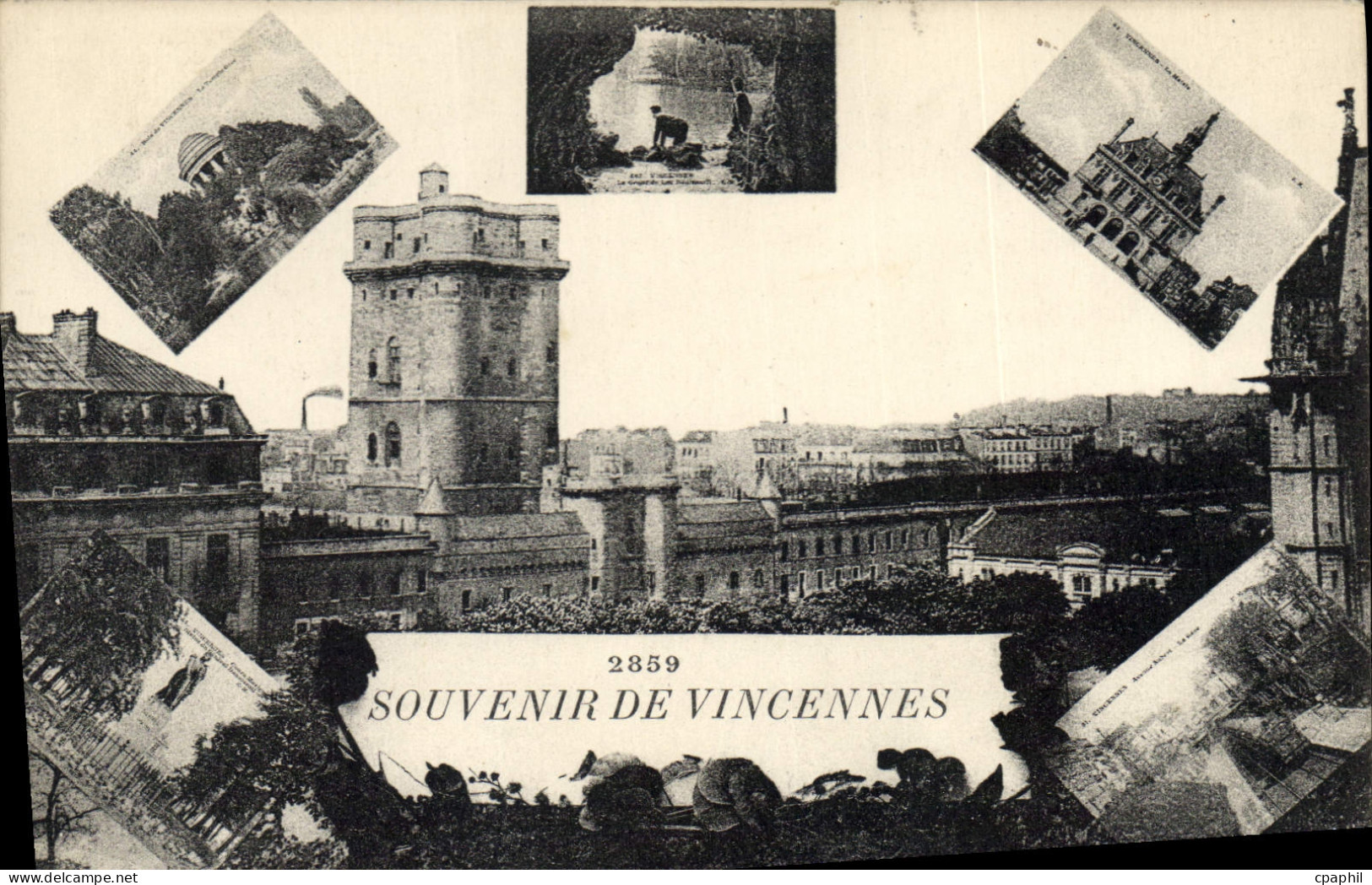 CPA Souvenir de Vincennes