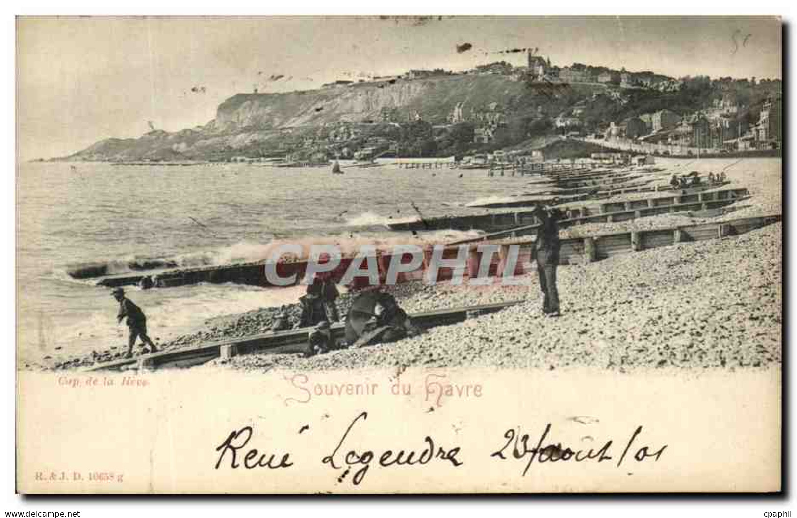 CPA Souvenir du Havre Cap de la Heve