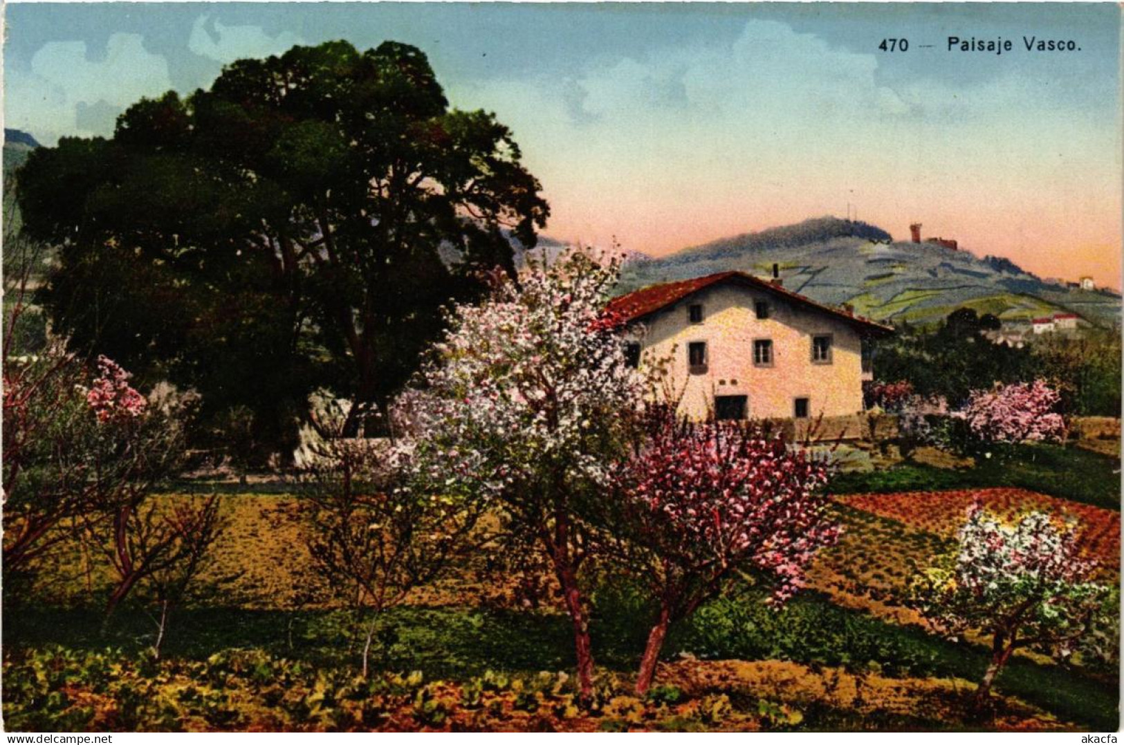 CPA SPAIN Paisaje Vasco (674468)
