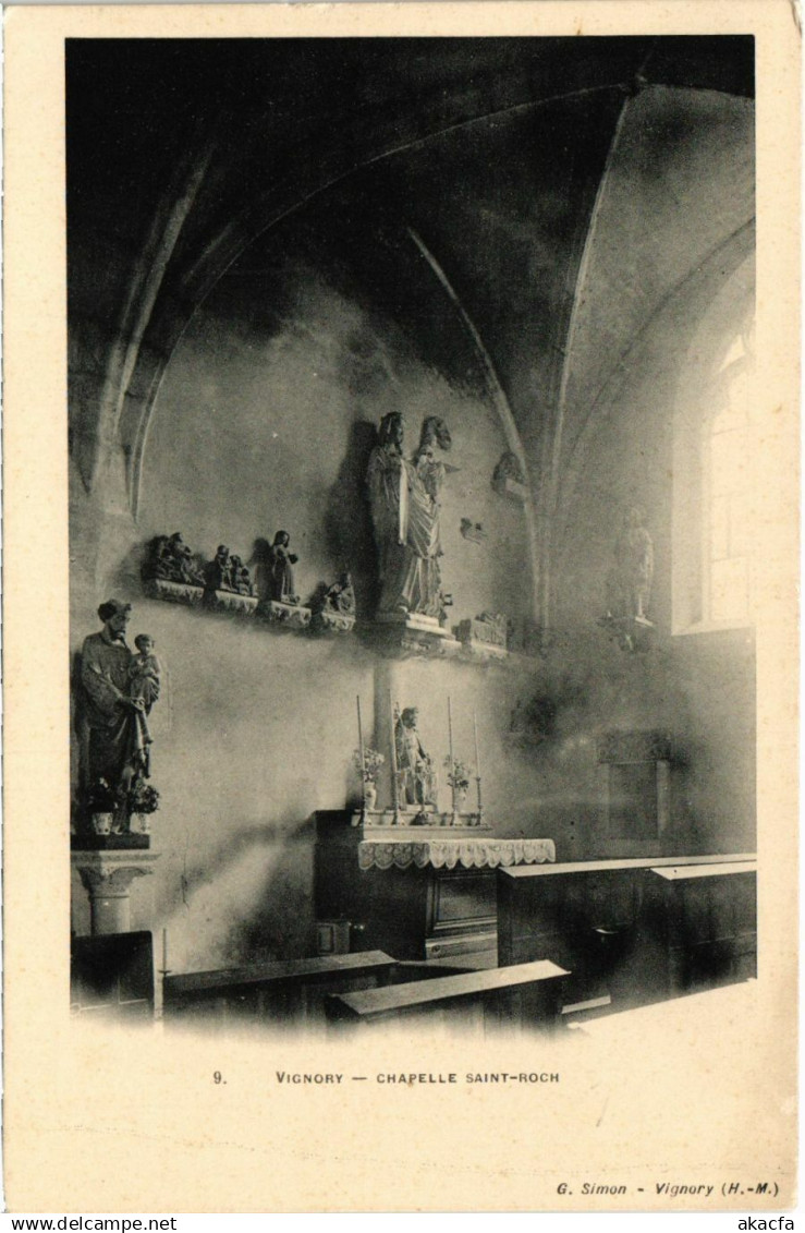 CPA SPAIN VIGNORY - Chapelle St-Roch (995496)