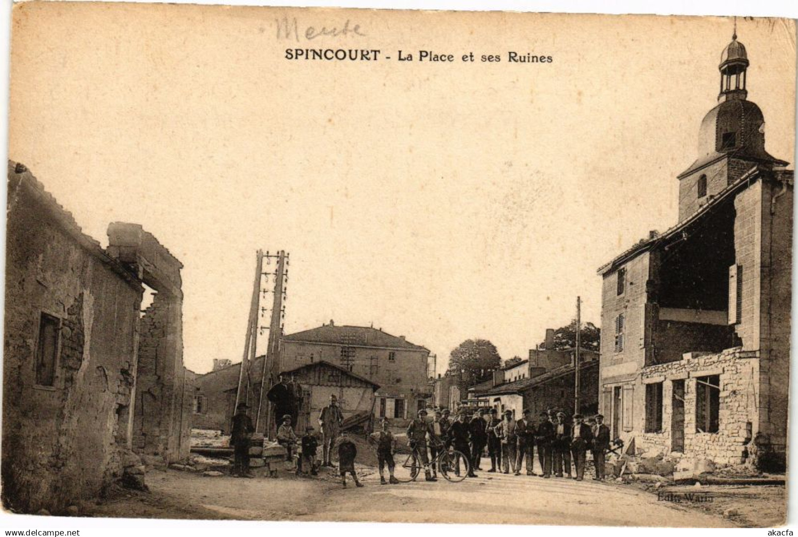 CPA Spincourt-La Place et ses Ruines (232504)