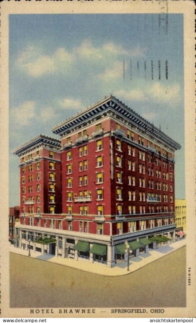 CPA Springfield Ohio USA, Hotel Shawnee