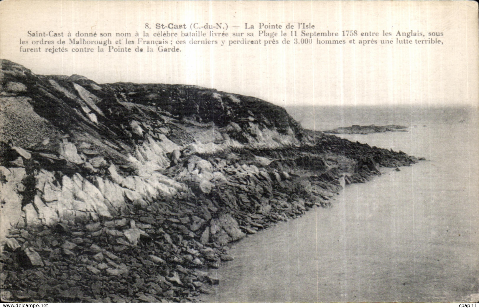 CPA St Cast La Pointe de l Isle
