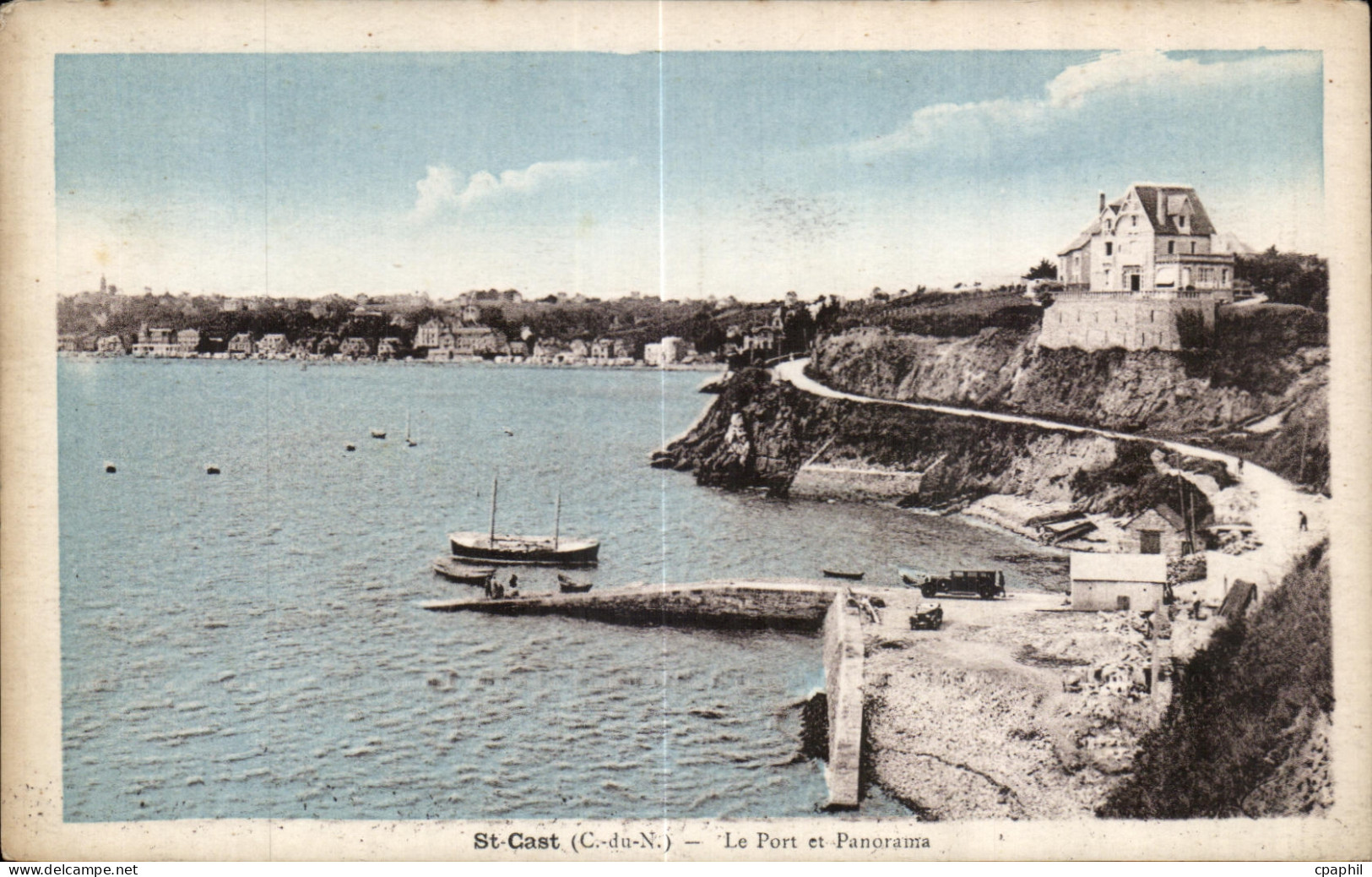 CPA St Cast Le Port et Panorama