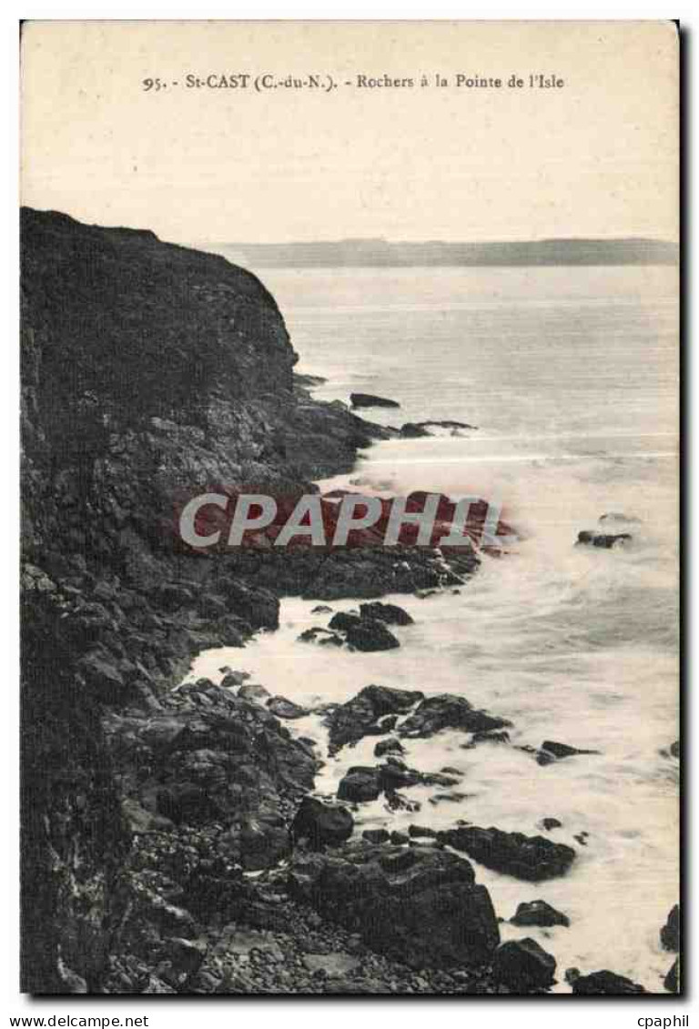 CPA St Cast Rochers a la Pointe de l Isle