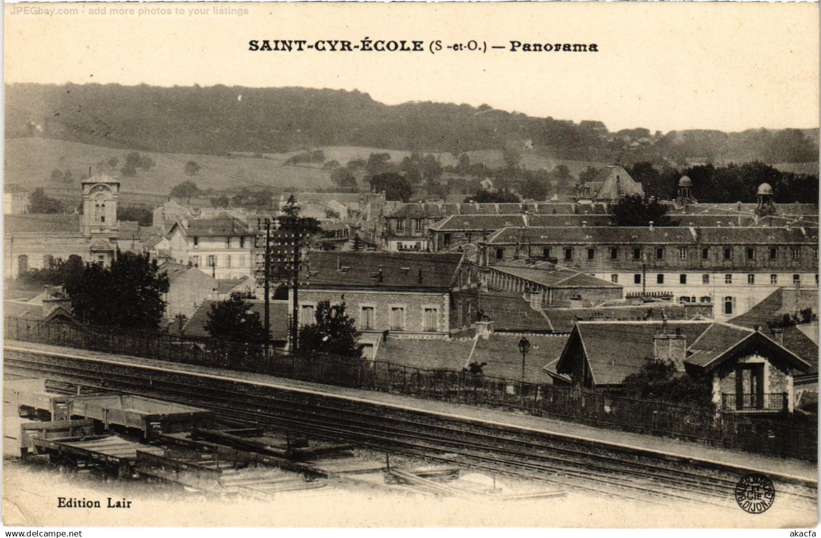 CPA St Cyr l'Ecole panorama (1443629)