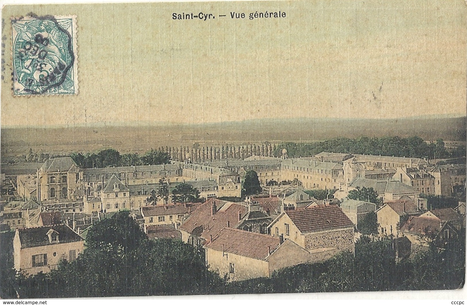 CPA St-Cyr l'Ecole vue générale
