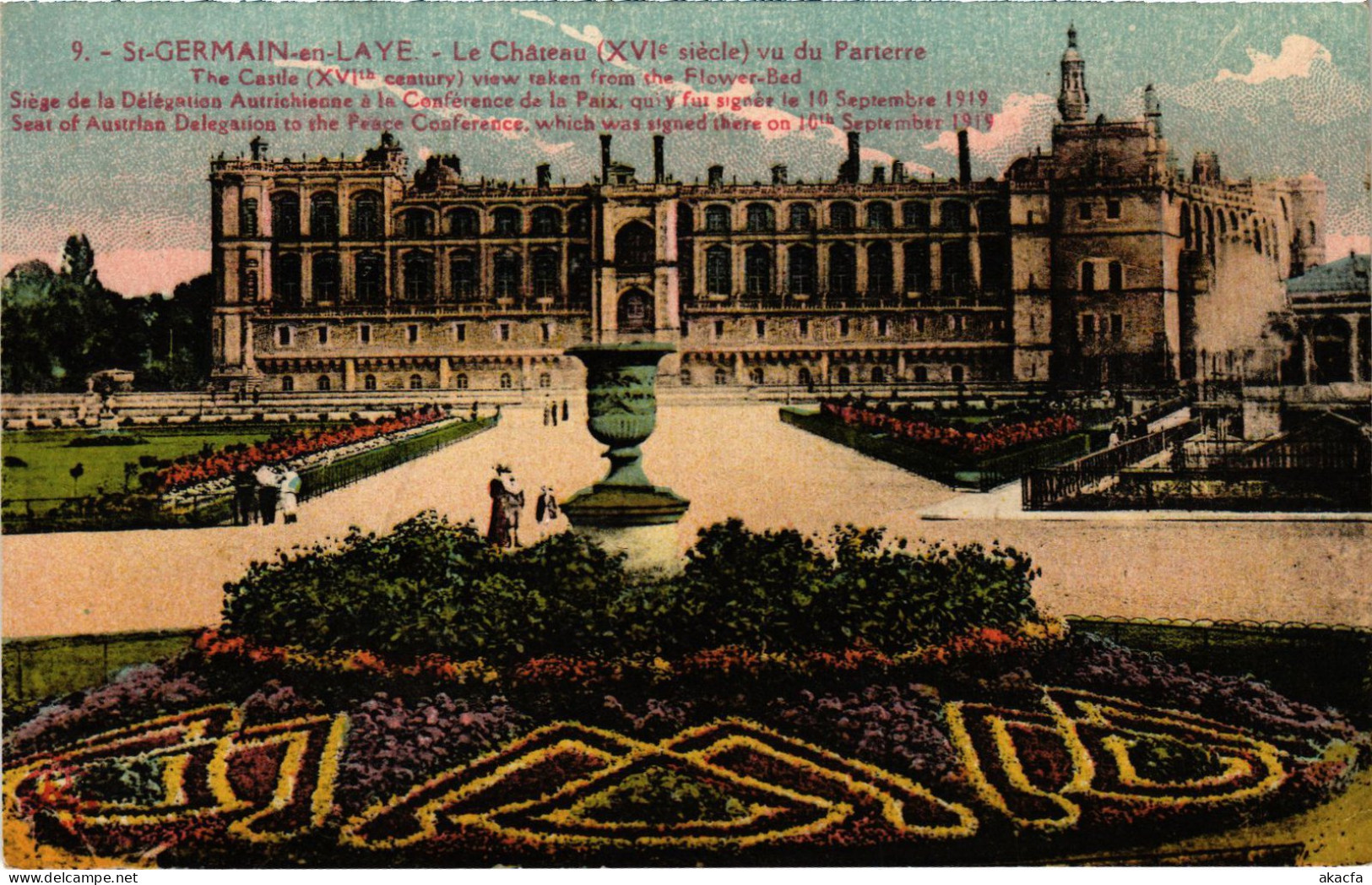 CPA St Germain en Laye Chateau (1401514)
