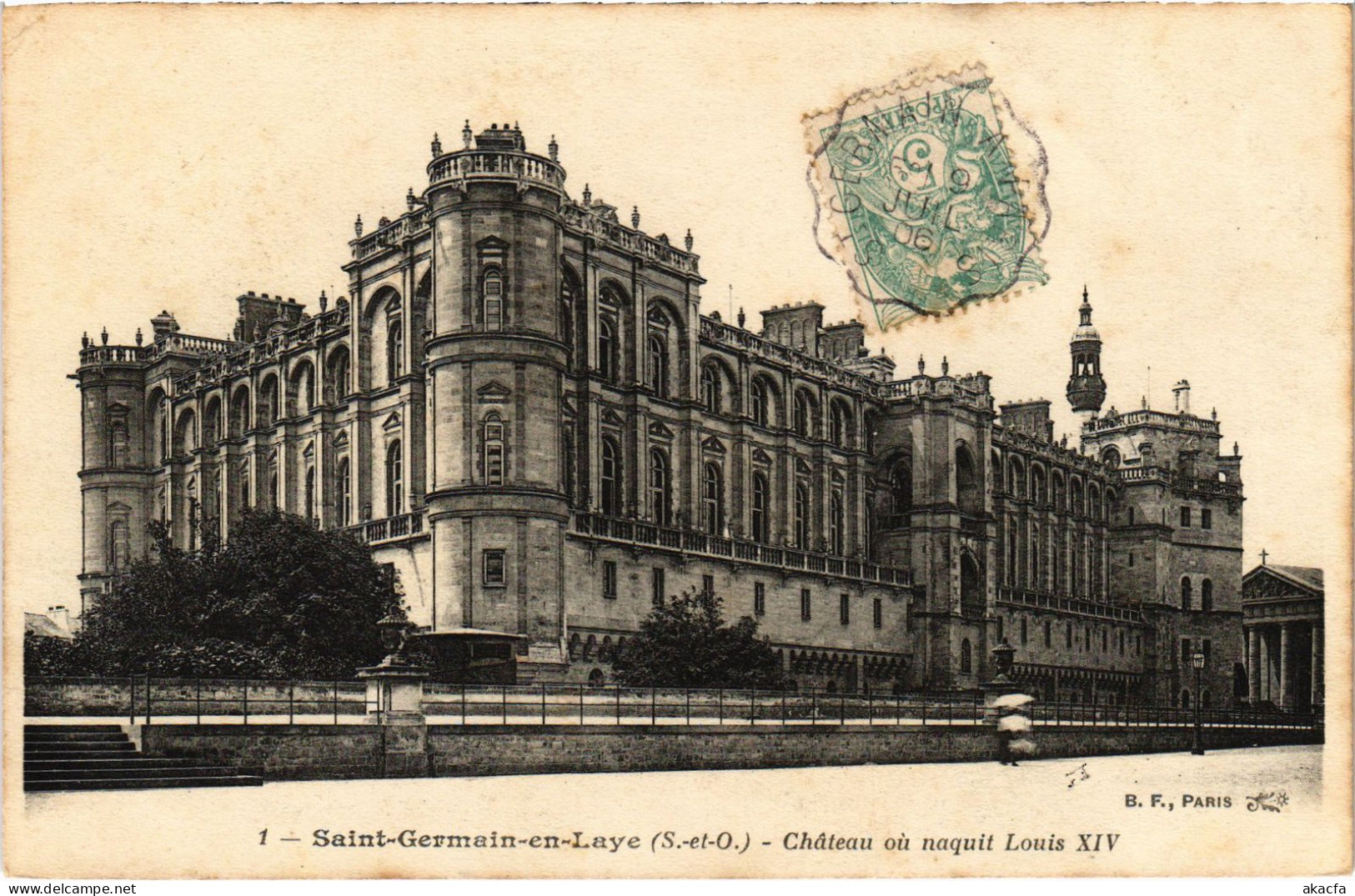 CPA St Germain en Laye Chateau (1401644)