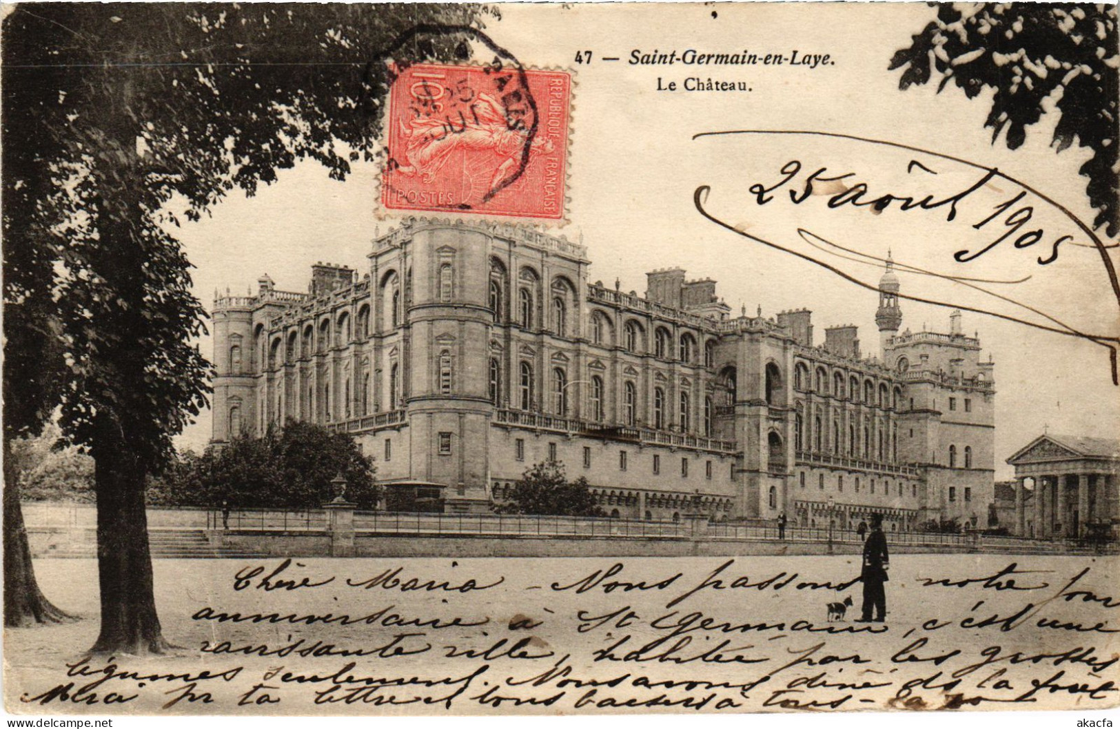 CPA St Germain en Laye Chateau (1401708)