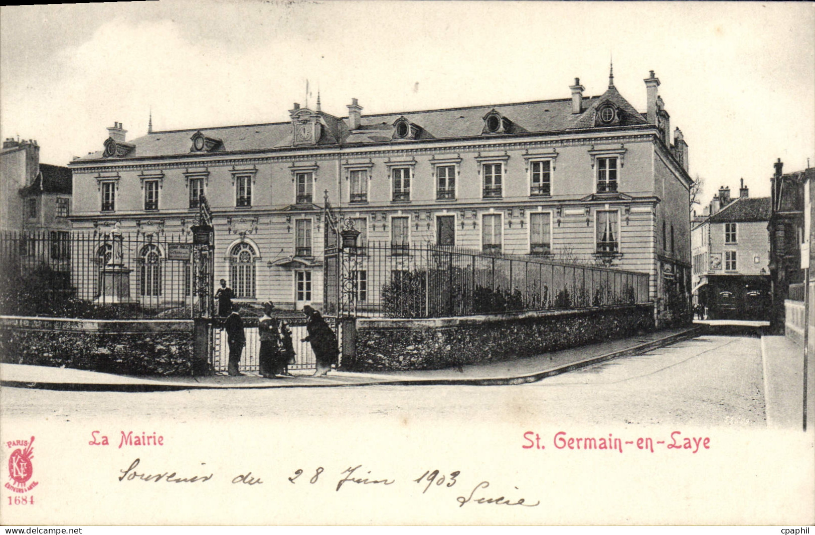 CPA St Germain en Laye La Mairie