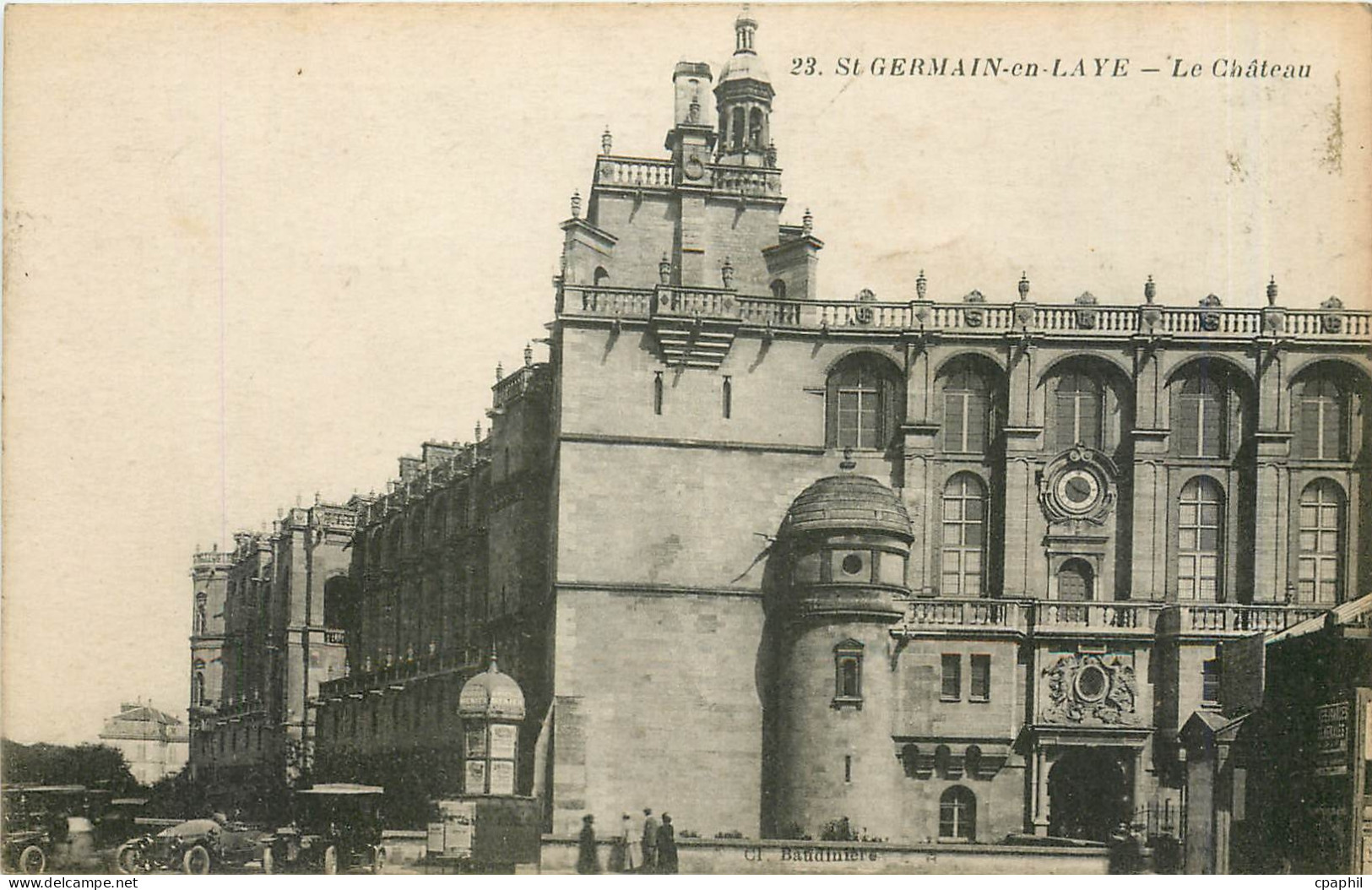 CPA St Germain en Laye le chateau