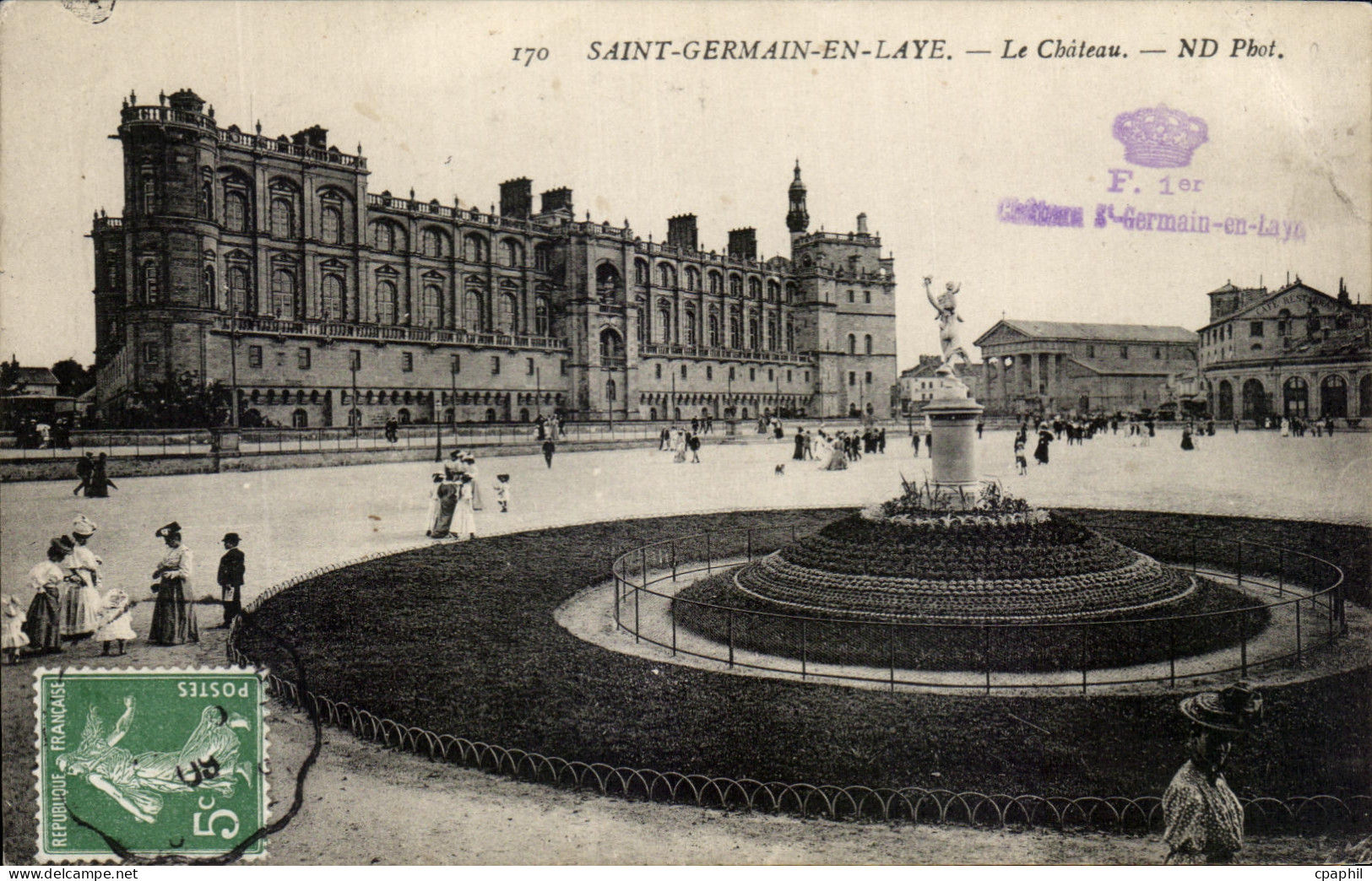CPA St Germain en Laye Le Chateau