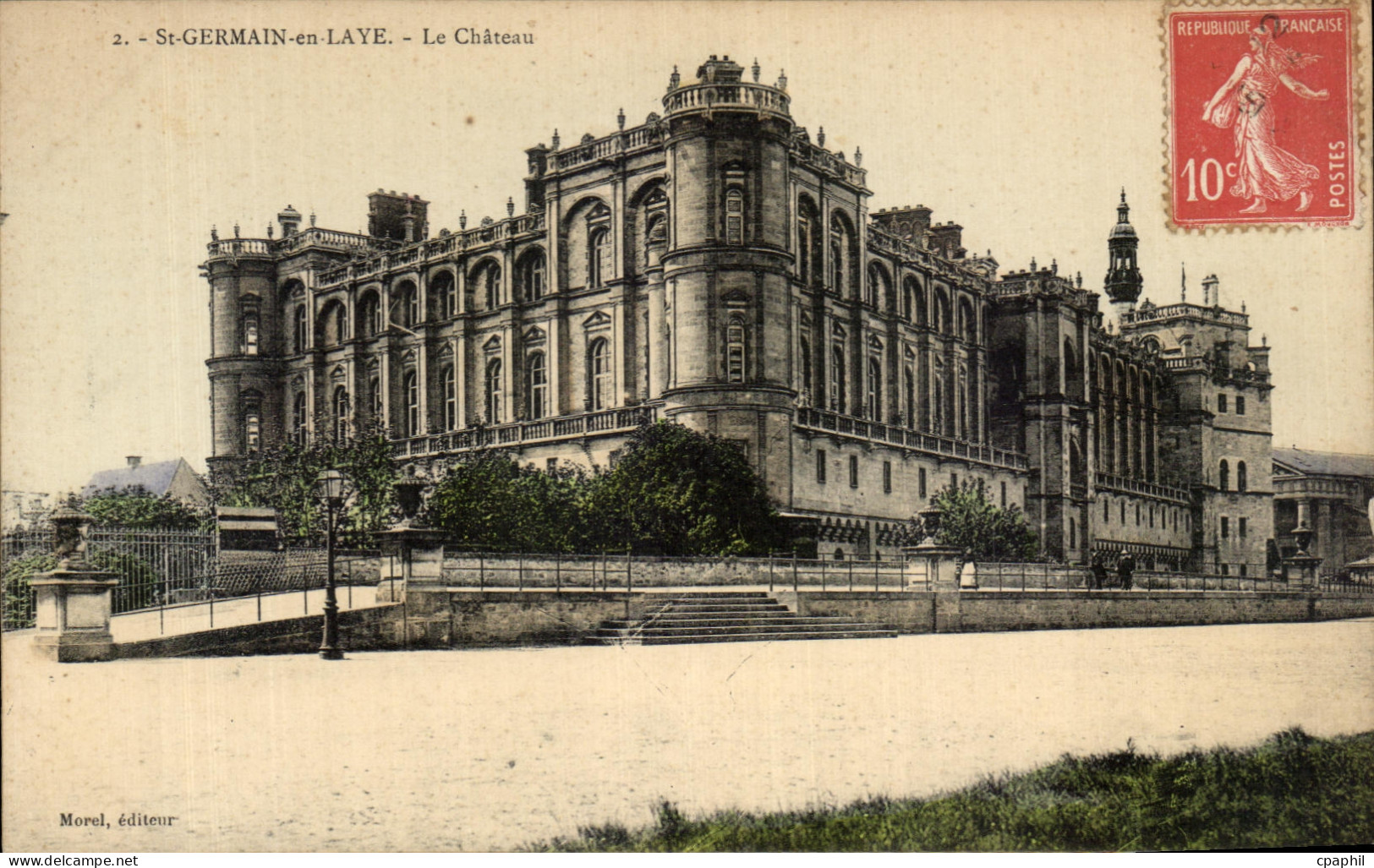 CPA St Germain en laye Le Chateau