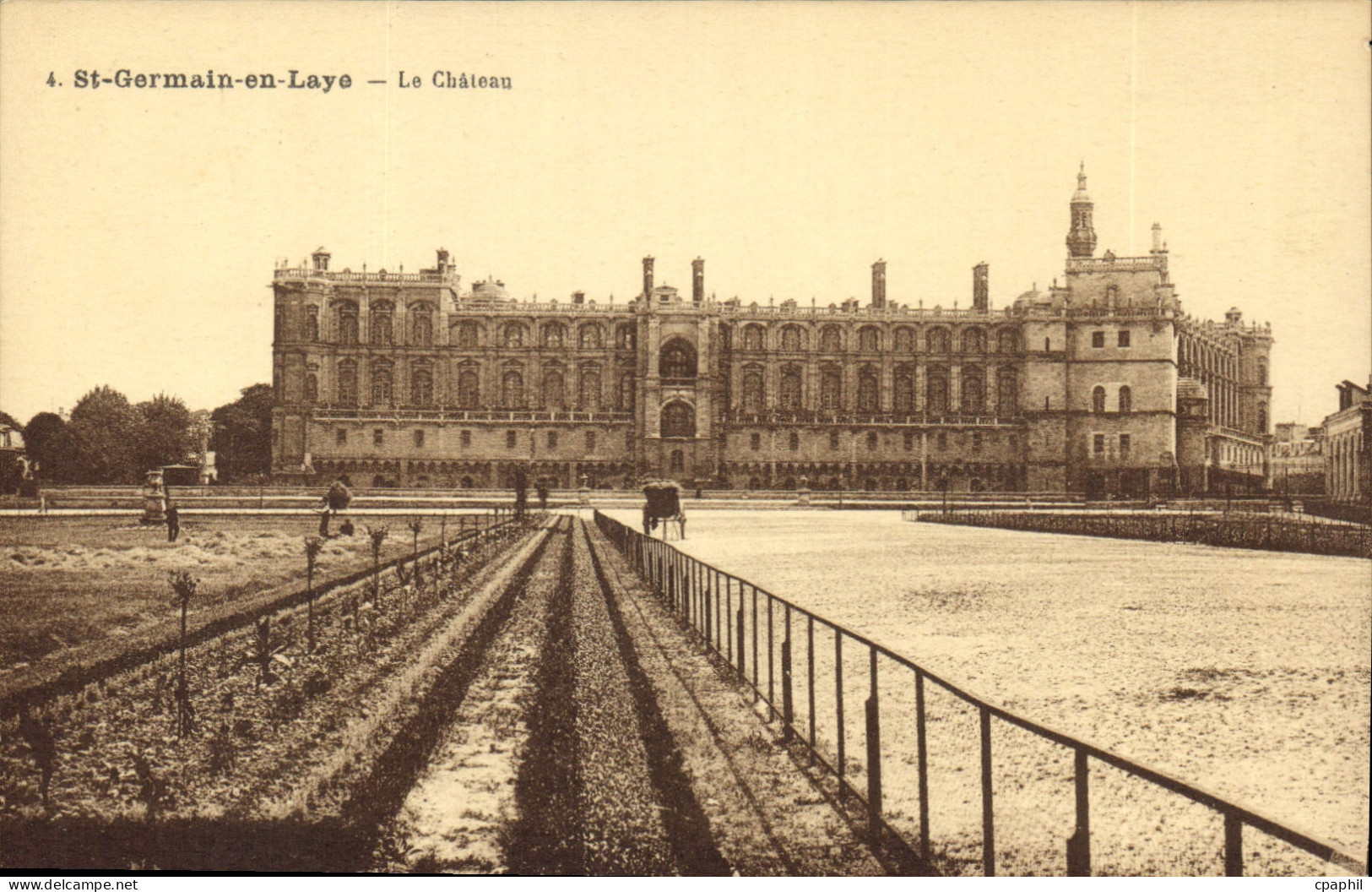CPA St Germain en Laye Le Chateau