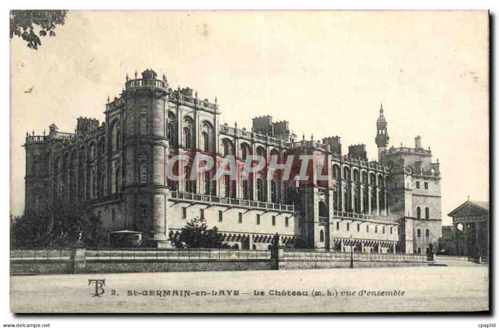 CPA St Germain en Laye Le Chateau
