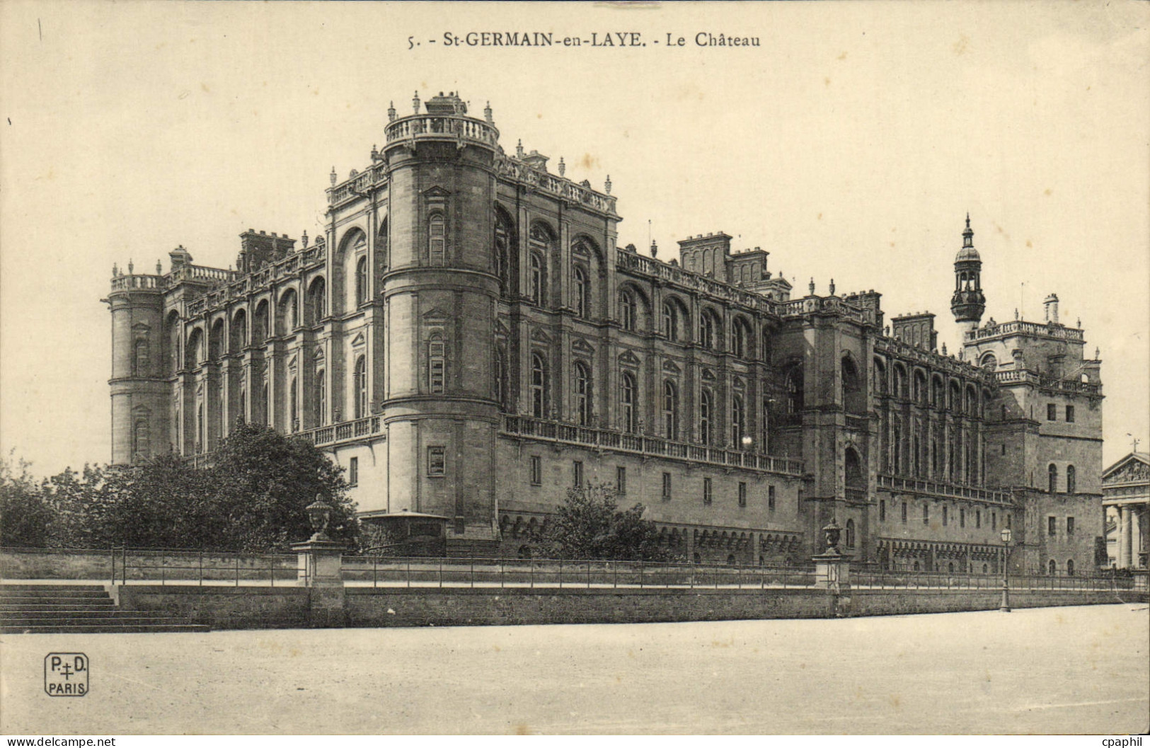CPA St Germain en Laye Le Chateau