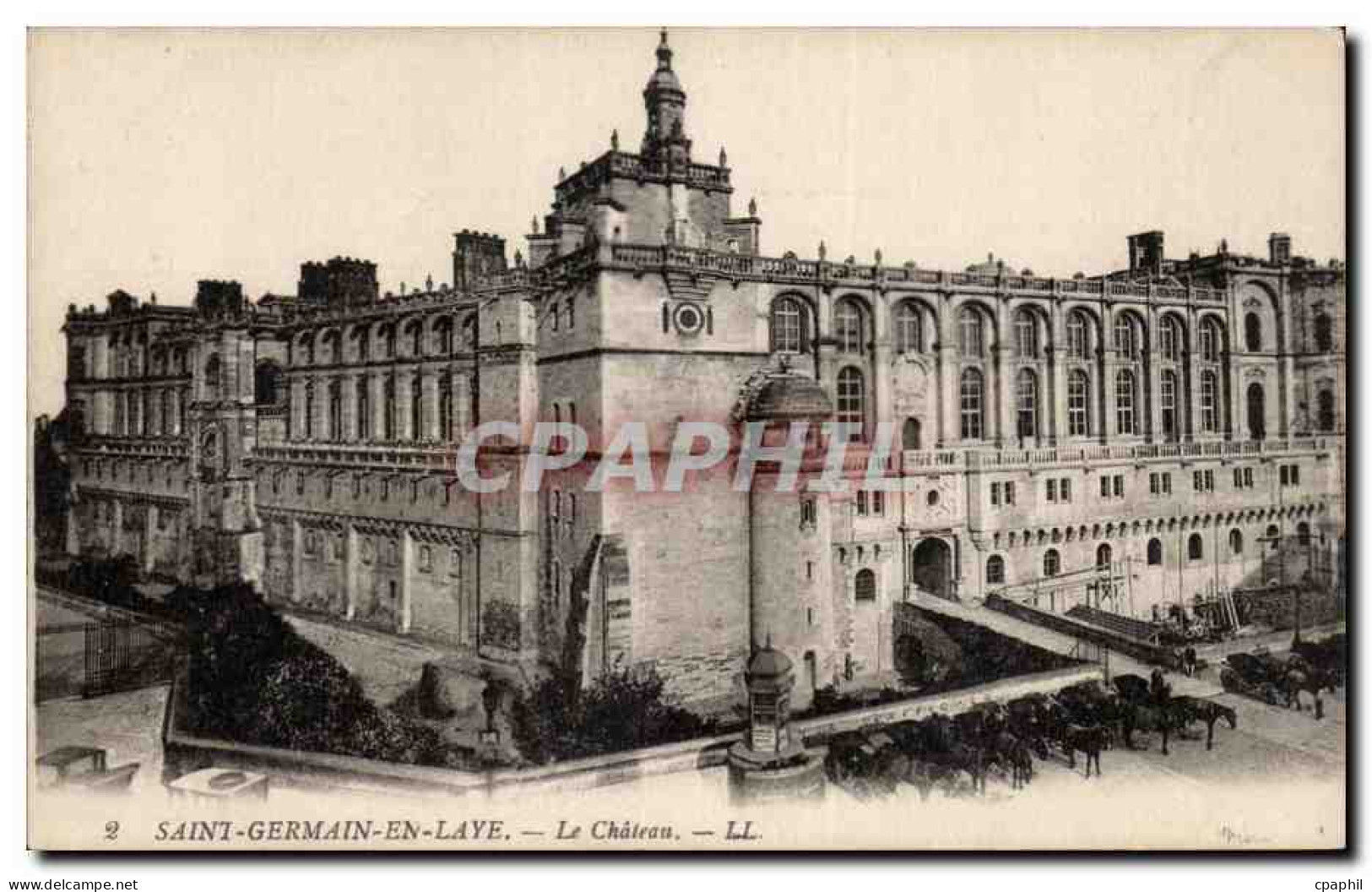 CPA St Germain en Laye Le chateau