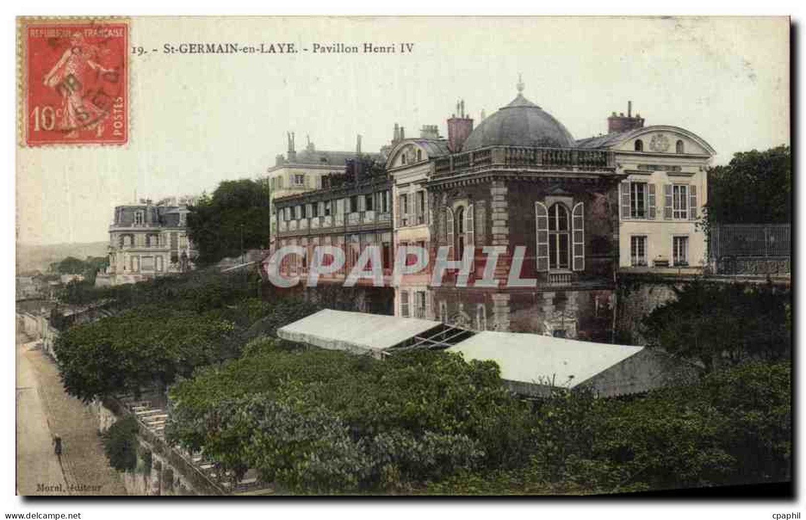 CPA St Germain En Laye Pavillon Henri IV