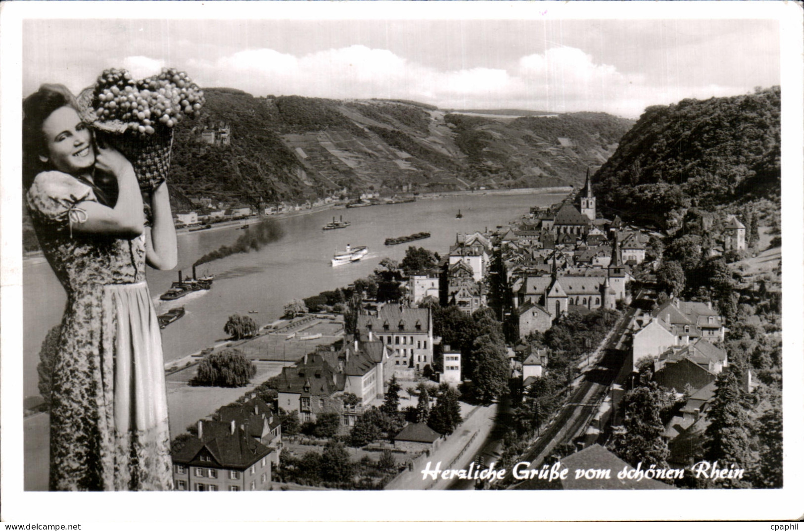 CPA St Goar am Rhein