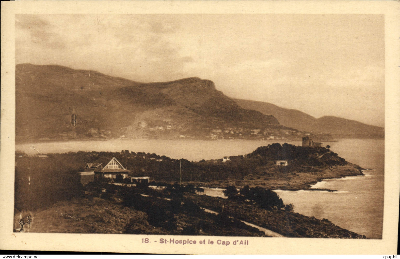 CPA St Hospice et le Cap d'All