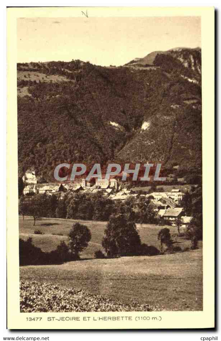 CPA St Jeoire Et L'Herbette