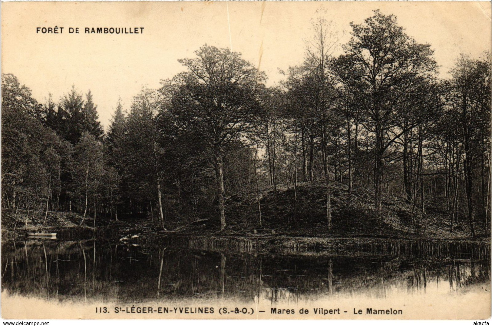 CPA St Leger en Yvelines Mares de Vilpert le Mamelon (1449820)
