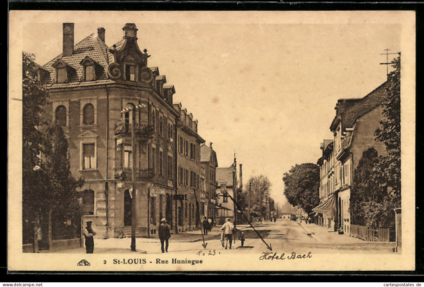 CPA St louis, Rue Huningue