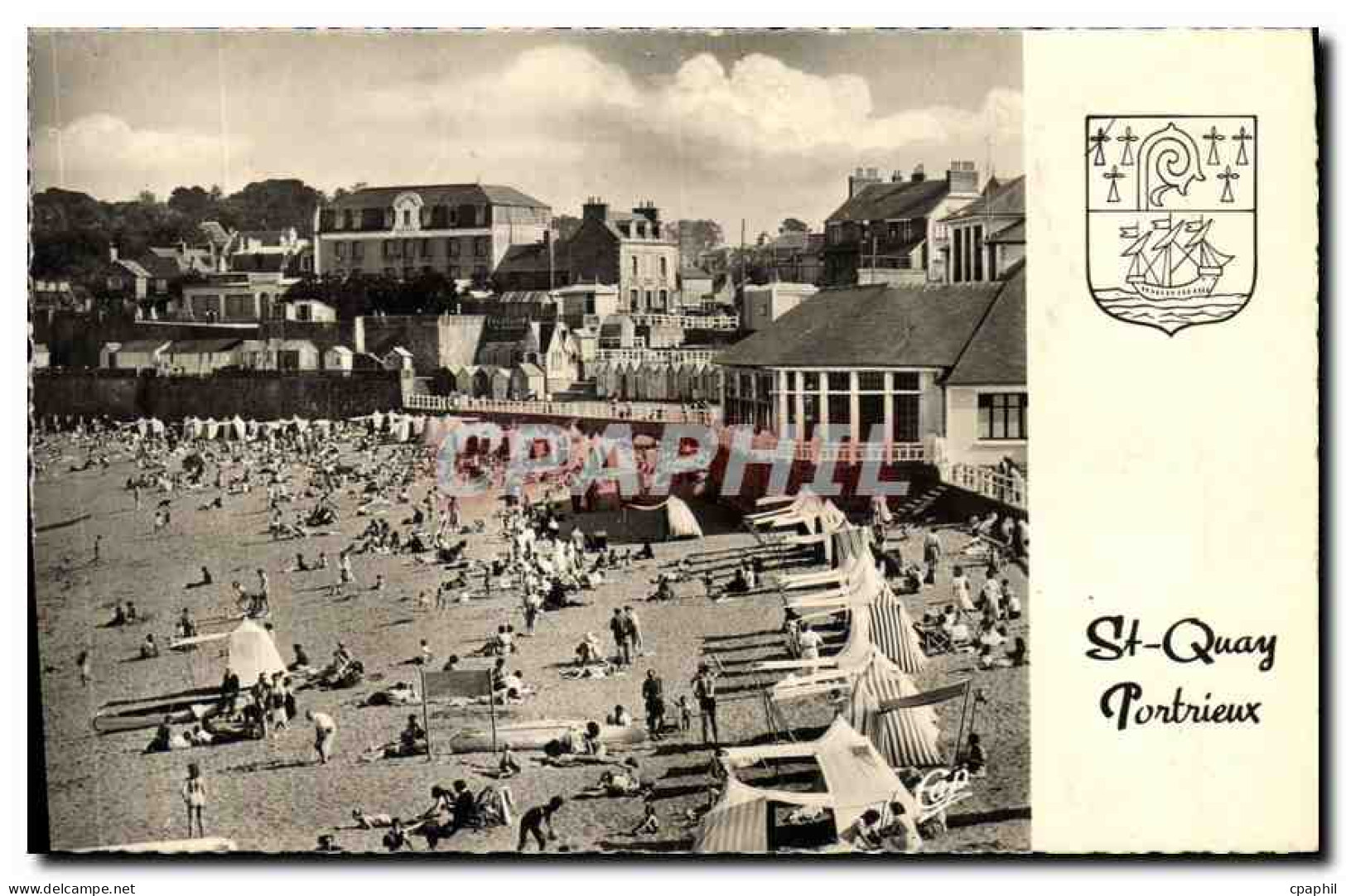 CPA St Quay Pontrieux La Plage et le Casino