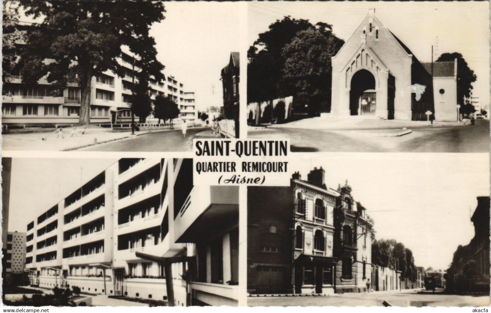CPA ST-QUENTIN Quartier remicourt (159347)