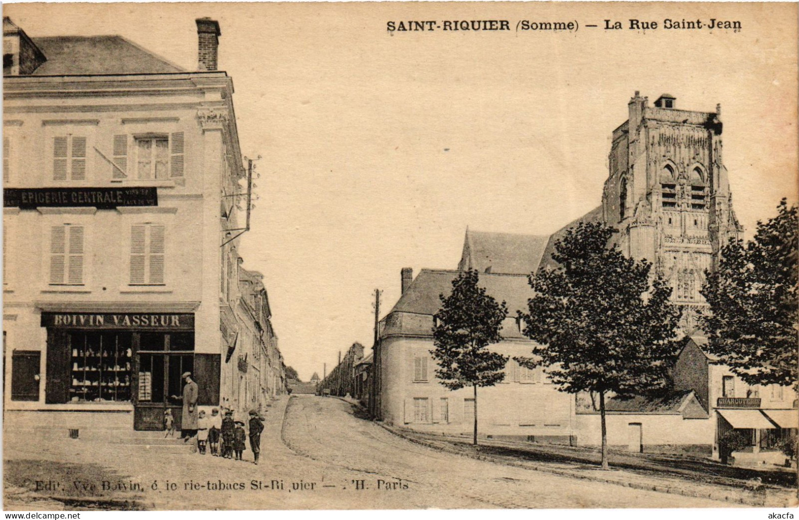 CPA St Riquier Rue Saint Jean (1498060)