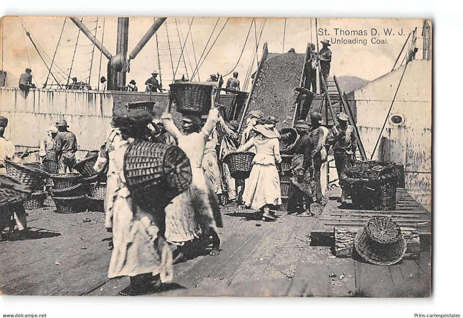 CPA St Saint Thomas Unloading Coal