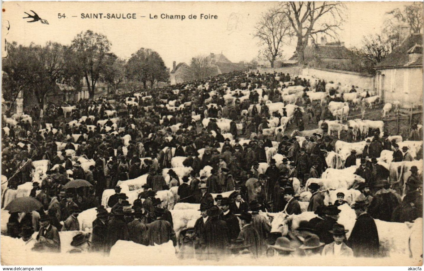 CPA St-Sauge - Le Champ de Foire (457364)