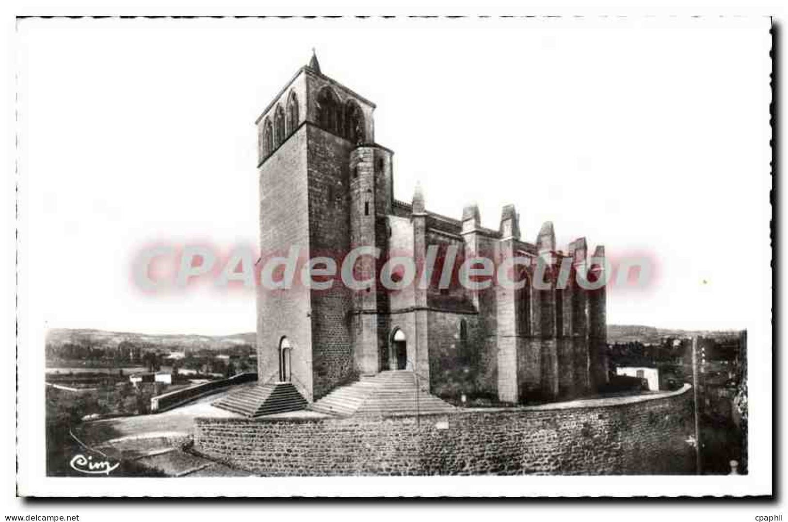 CPA St Symphorien sur Coise Rhone L'Eglise