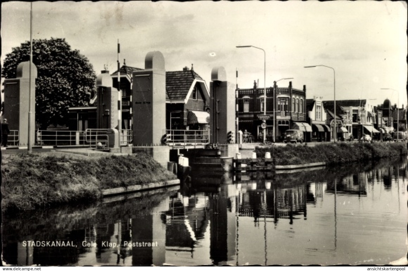 CPA Stadskanaal Groningen, Gele Klap, Poststraat
