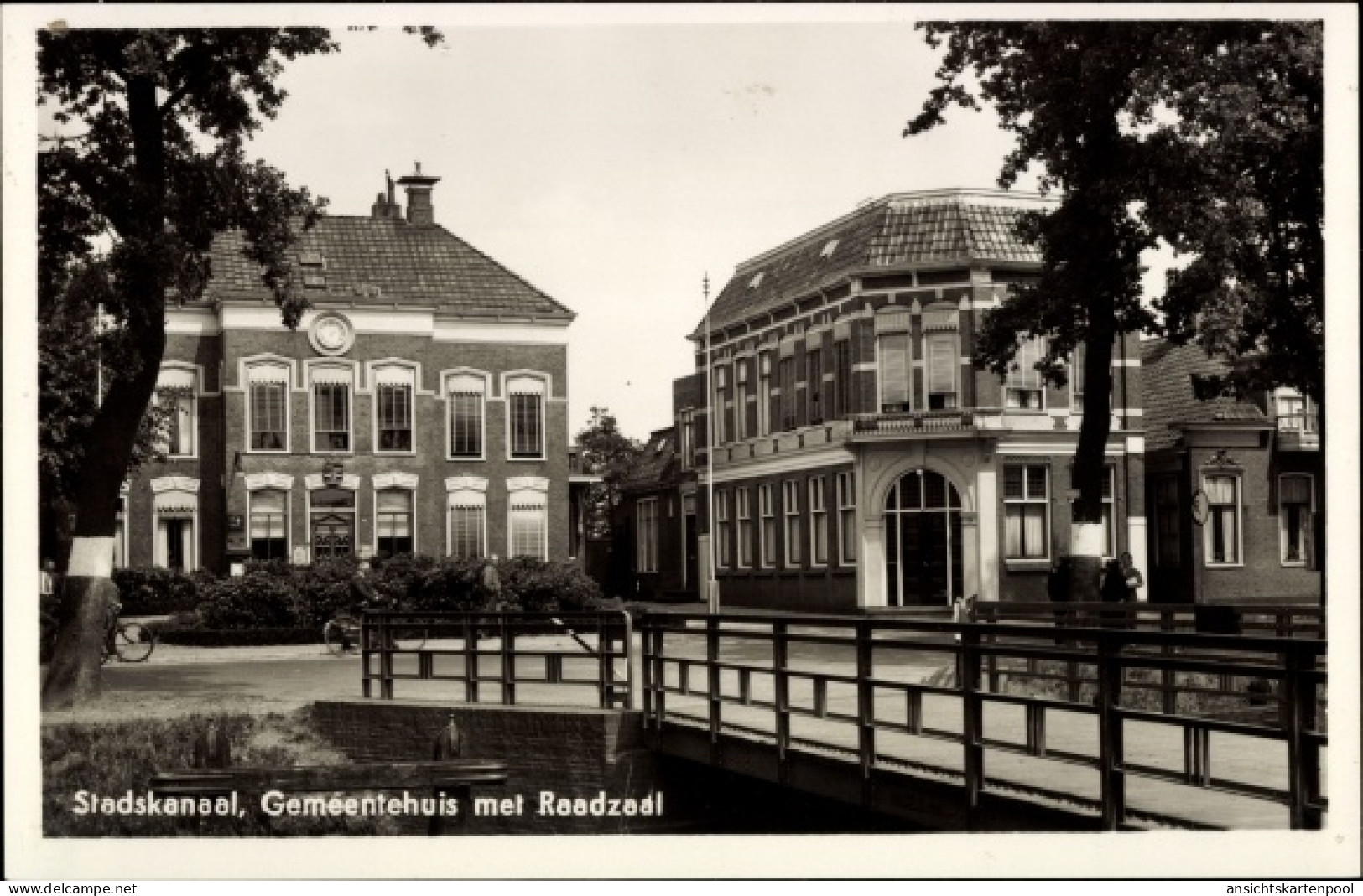 CPA Stadskanaal Groningen, Gemeentehuis met Raadzaal