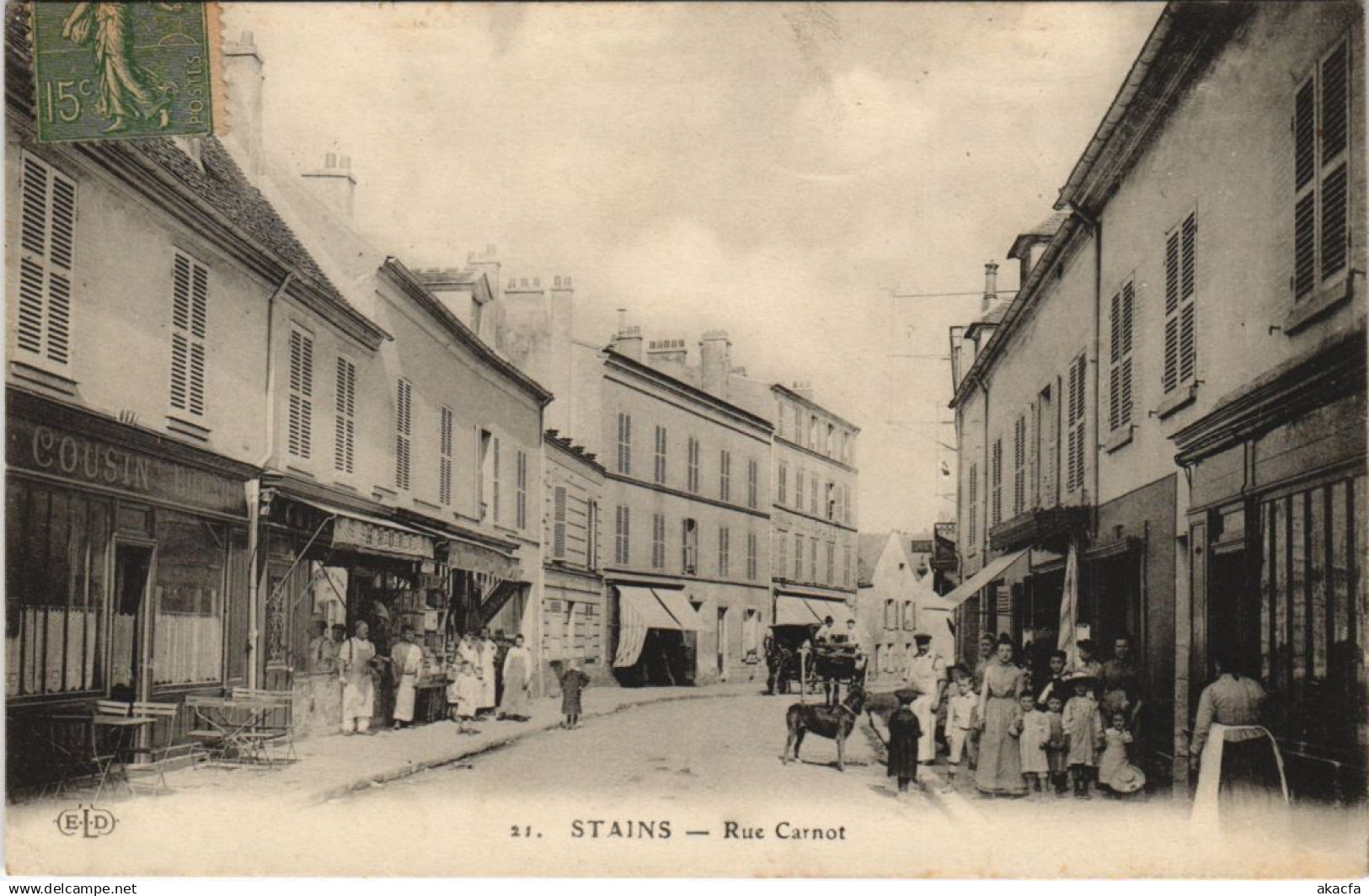 CPA Stains - Rue Carnot (44543)