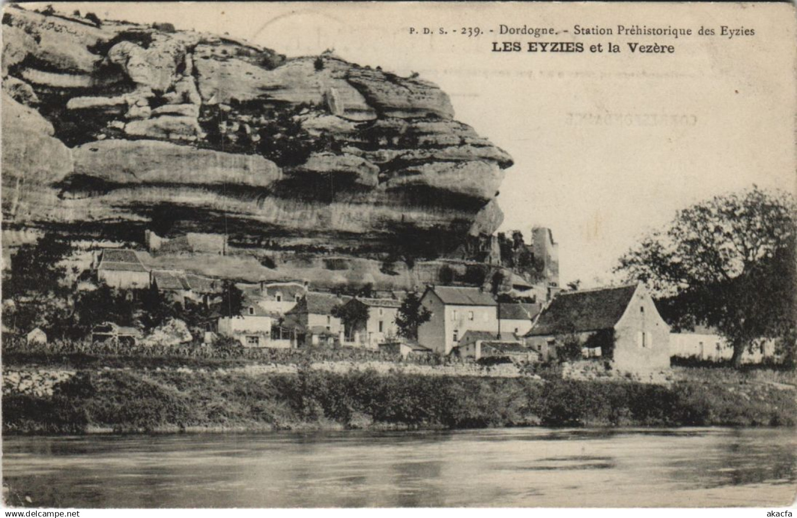 CPA Station Prehistorique des EYZIES LES EYZIES et la VÉZERE (122290)