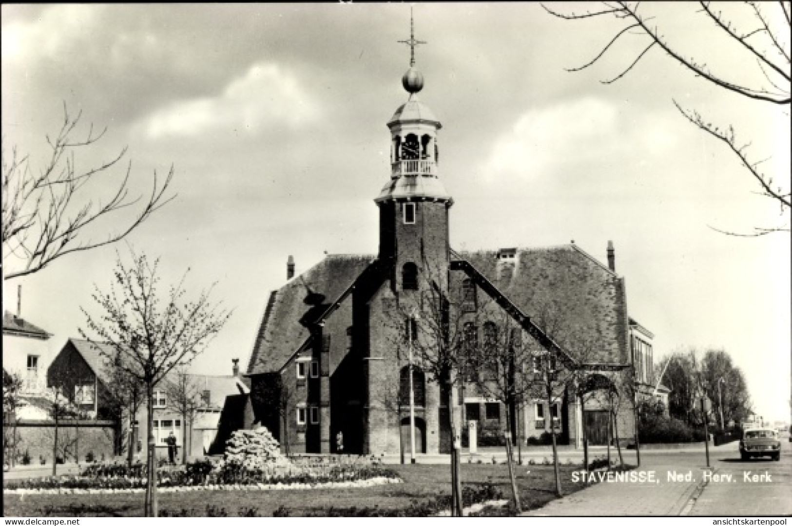 CPA Stavenisse Zeeland Niederlande, Kirche