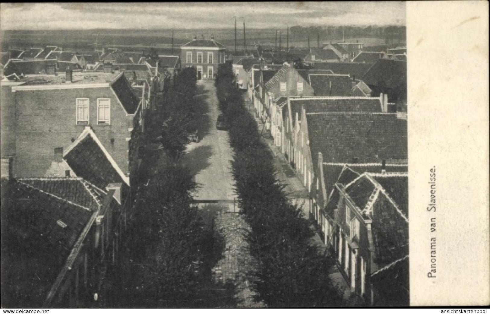 CPA Stavenisse Zeeland Niederlande, Panorama