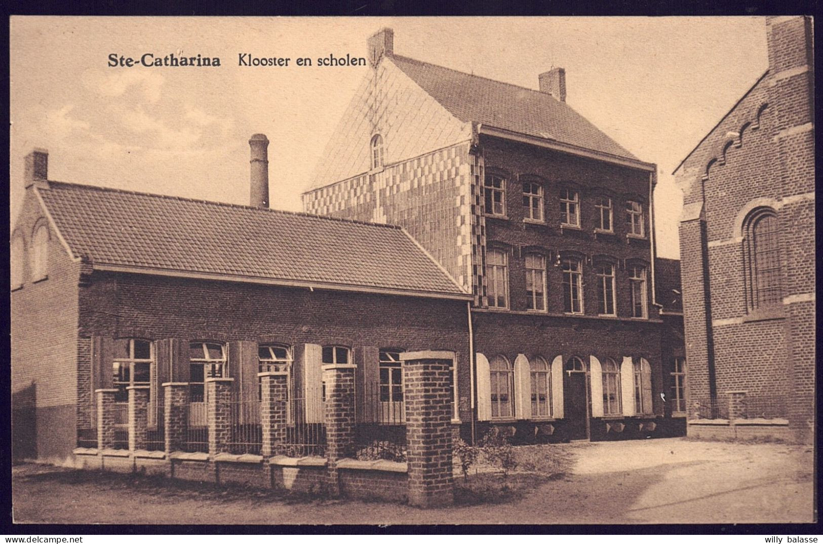 +++ CPA - STE CATHARINA - STE CATHERINE - Sint Katharina - Klooster en Scholen  //