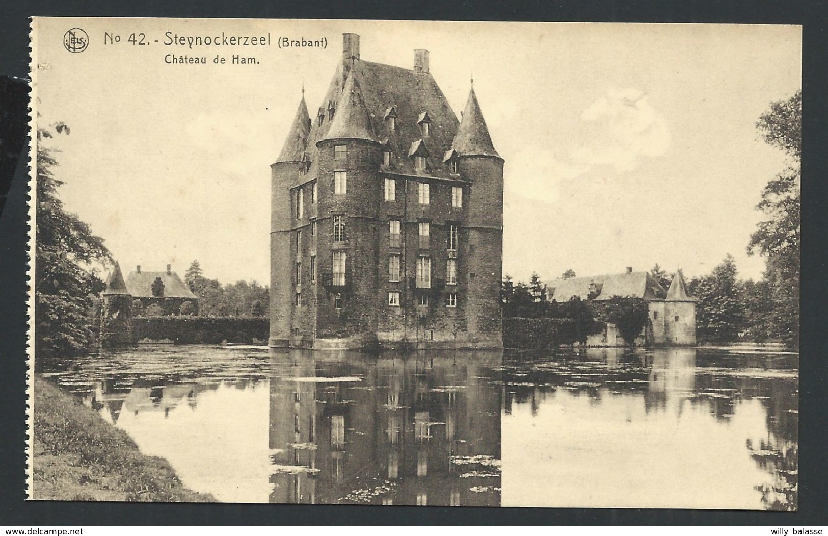 CPA - STEENOKKERZEEL - STEYNOCKERZEEL - Château de HAM - Kasteel - Nels N° 42    //