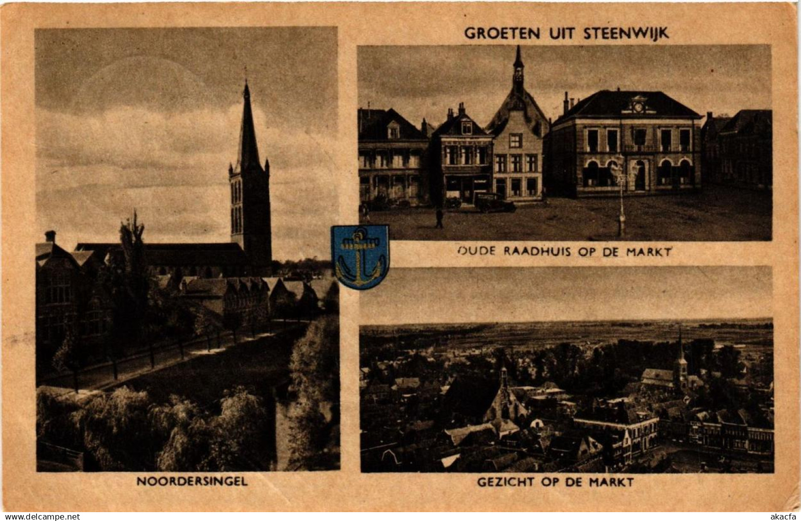 CPA Steenwijk Groeten uit Steenwijk NETHERLANDS (728734)