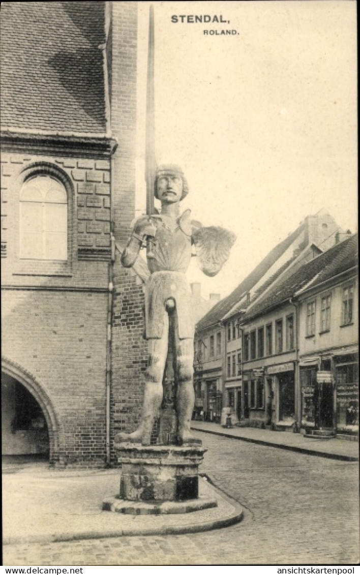 CPA Stendal Saxe Anhalt, Roland